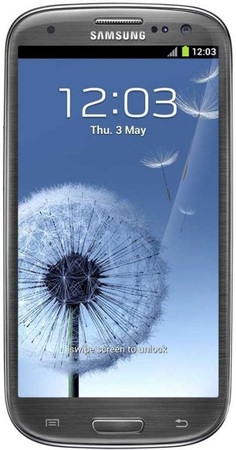 Смартфон Samsung Galaxy S3 GT-I9300 16Gb Titanium grey - Алексин